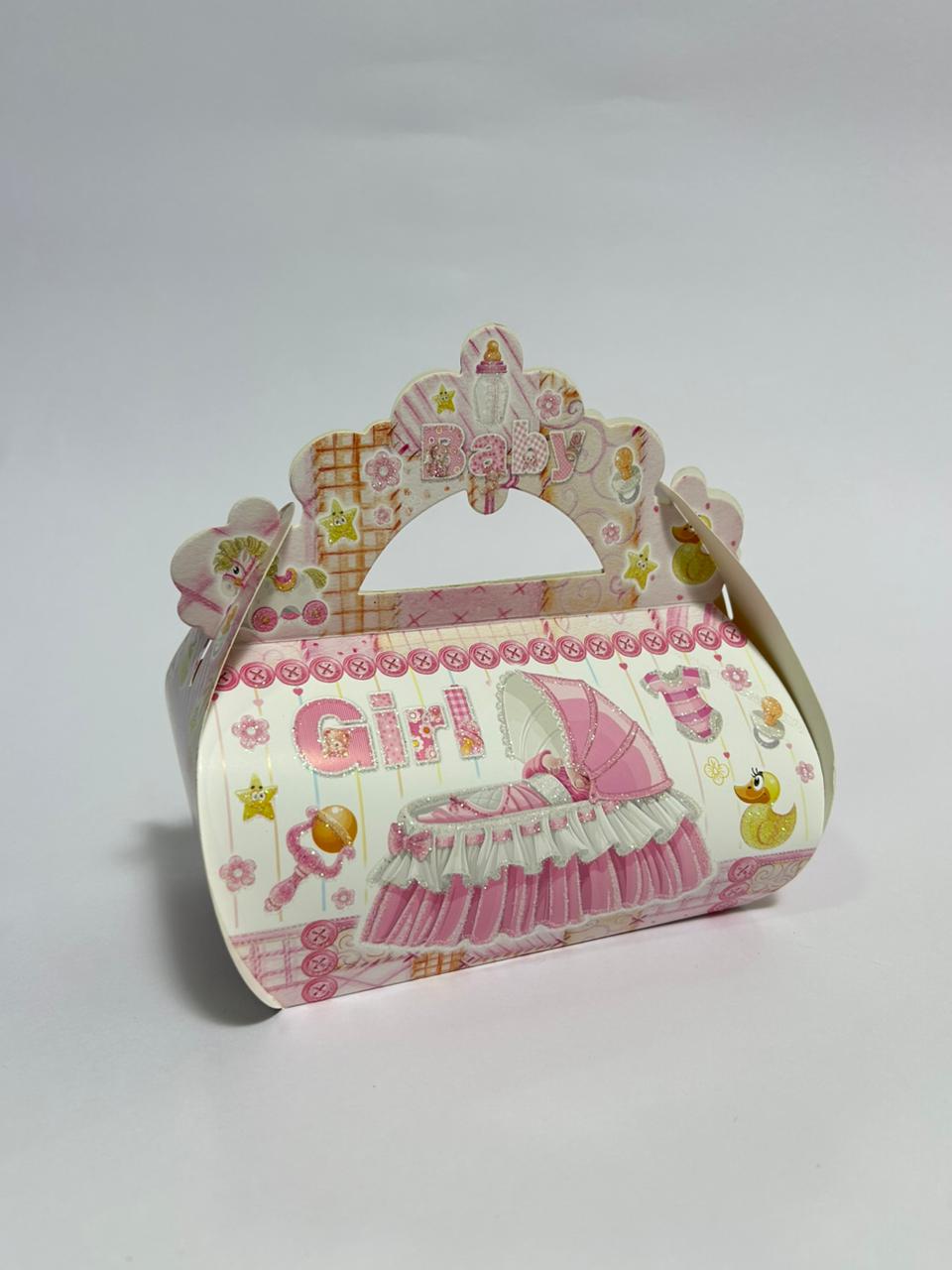 Baby Girl Laddu Favour Box – Premium Sweet Packaging by Raza Agencies