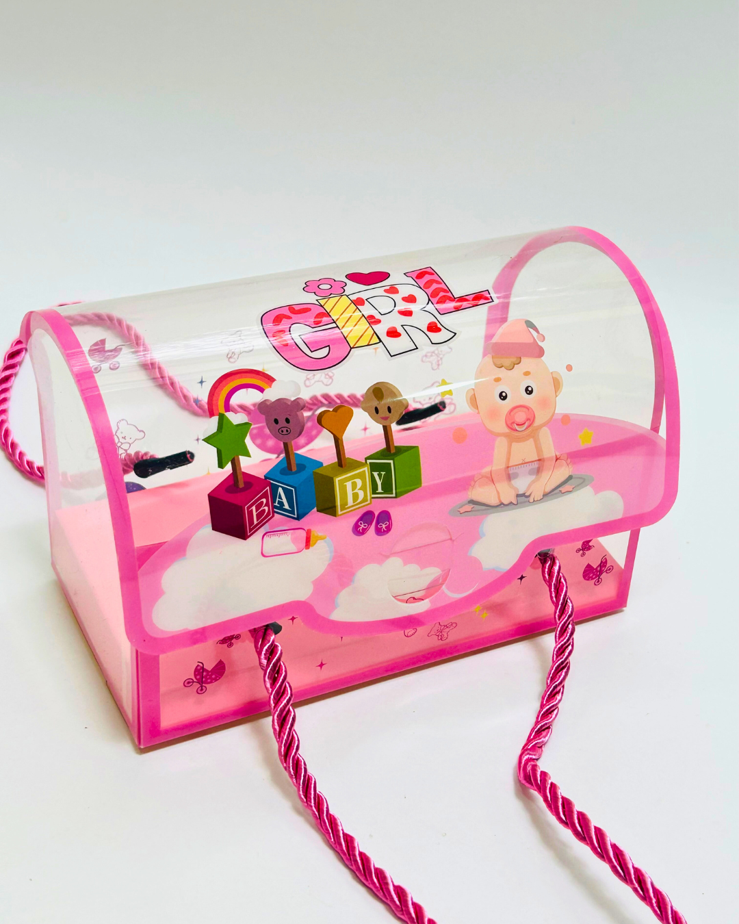 50 Pcs Luxury Naming Ceremony Return Gift Box – Boy & Girl Variant