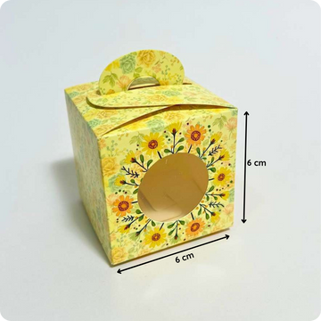 Floral Window Nikah Favor Box – Elegant Gift Packaging by Raza Agencies