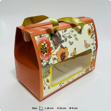 50 Pcs Floral Window Laddu Gift Box