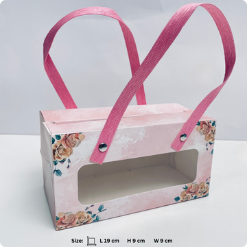 24 Pcs Floral Window Laddu Gift Bag