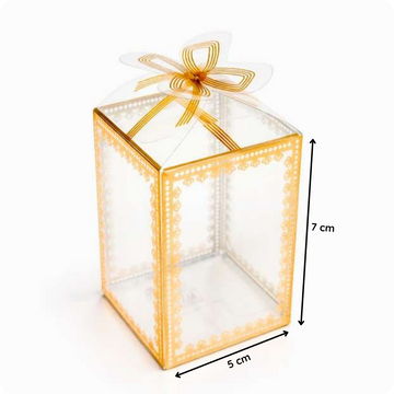50 Pcs Ribbon Design Nikah Box - New
