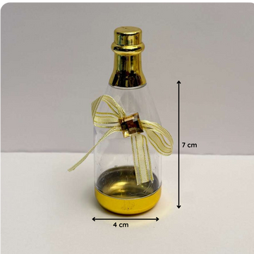 12 Pcs Bottle Style Nikah Favor Box with Ribbon