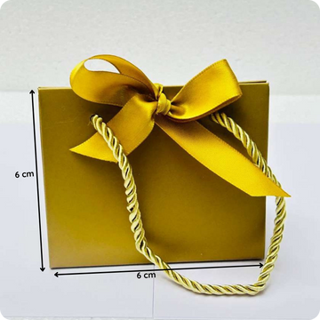 50 Pcs Luxury Handbag Nikah Favor Box with Ribbon