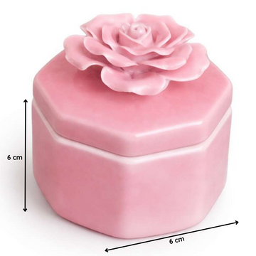 12 Pcs Rose Top Jewellery Style Nikah Favor Box