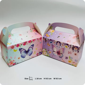 30 Pcs Butterfly Design 2 Laddu Carry Box
