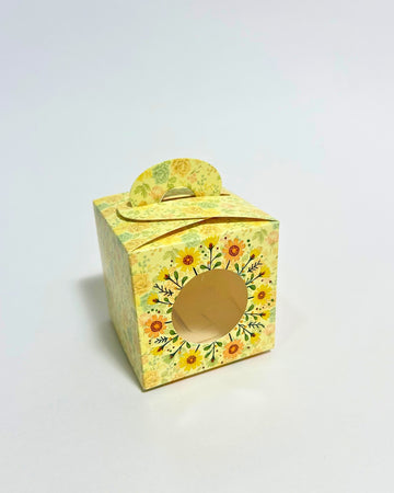 Floral Window Nikah Favor Box – Elegant Gift Packaging by Raza Agencies