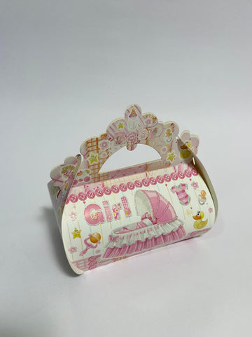 Baby Girl Laddu Favour Box – Premium Sweet Packaging by Raza Agencies