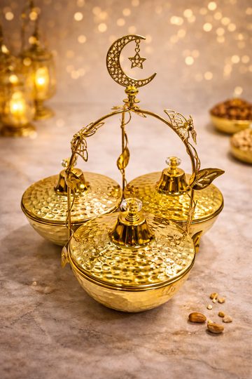 Ramadan Triple Bowl Serving Set