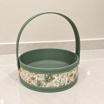 Premium Round Festive Hamper Basket