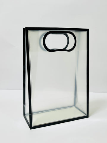 10 Pcs Premium PVC Gift Bag with D-Cut Handles