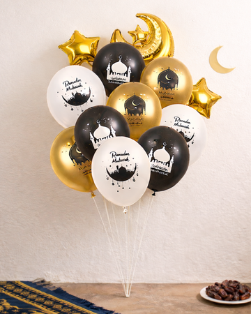 Elegant Ramadan & Eid Balloon Decor Set