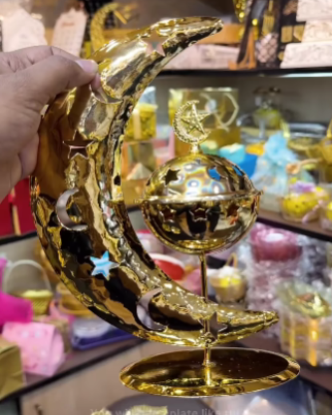 Noor-e-Ramadan Crescent Bakhoor Dani