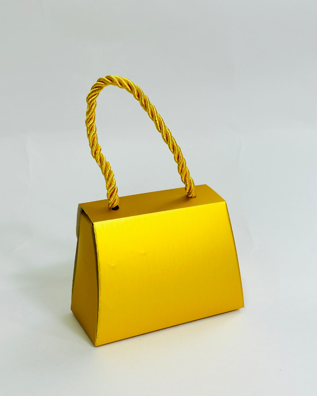 50 Pcs Luxury Golden Butterfly Handbag Style Nikah Box