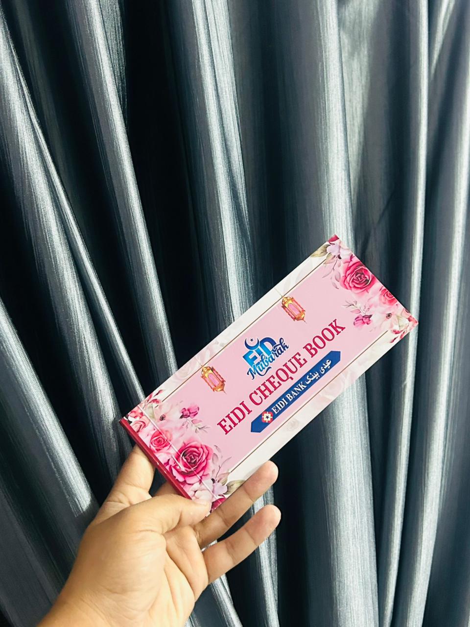 Eidi Gifting Cheque Book