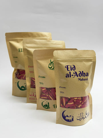 50Pcs Eid Al Adha Zip Lock Pouches 🌙✨