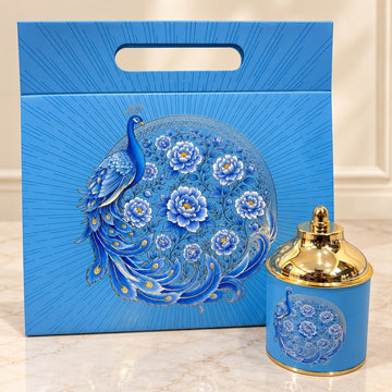 Elegant 3 Jar Festive Gift Bag